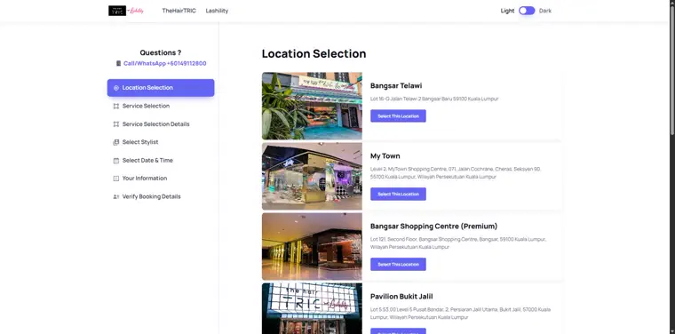 Booking System