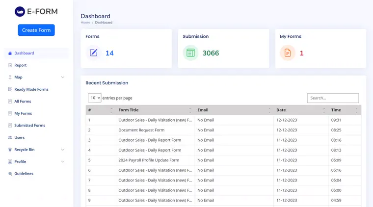 E-Form System